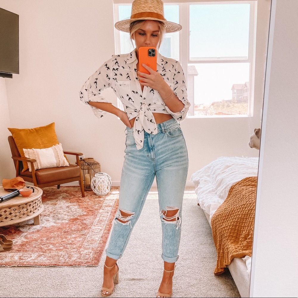 Express button up top